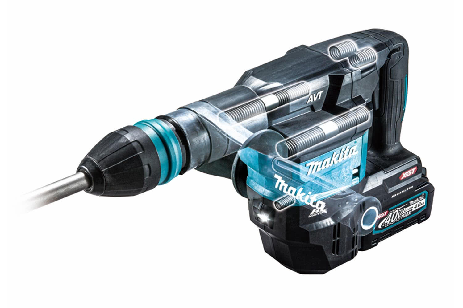 Makita Product Details HM001GZ 40Vmax XGT Brushless Demolition