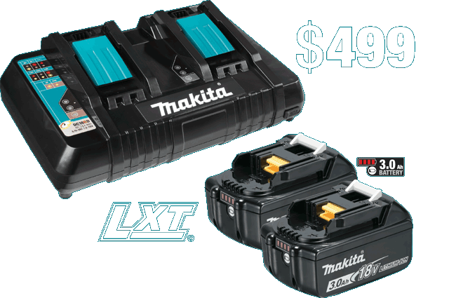 18V LXT Battery and Dual Port Charger Starter Pack