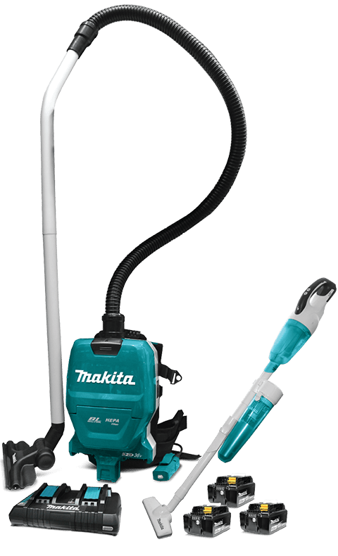 DLX2302PG2 18Vx2 (36V) LXT Brushless HEPA Backpack Vacuum Cleaner Kit