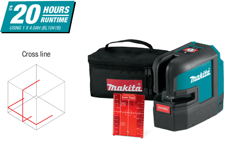 SK105DZ 12Vmax Red Cross Line Laser