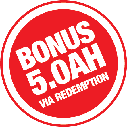 Bonus 5.0Ah