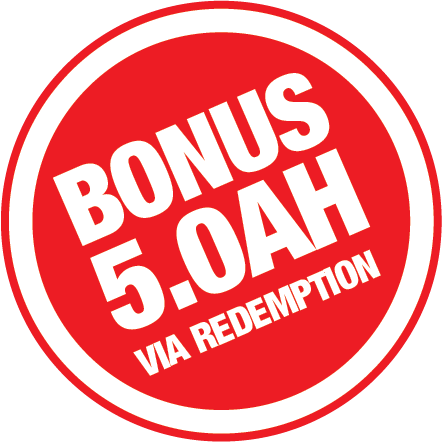 Bonus 5.0Ah