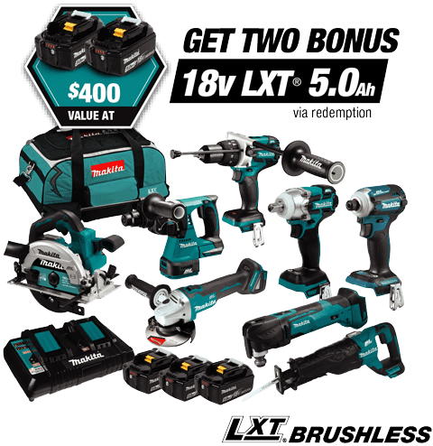Makita - Promotions - LXT Bonus