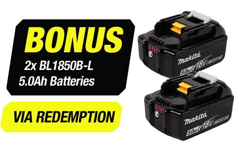 Bonus 2x BL1850B
