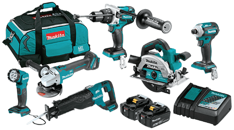 DLX6097T 18V LXT 5.0Ah 6 Piece Kit