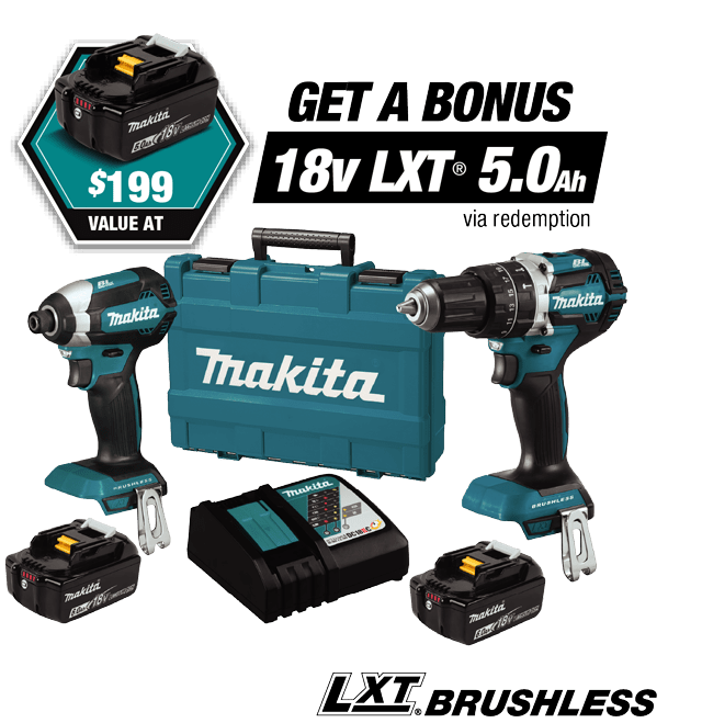 Makita Promotions LXT Bonus