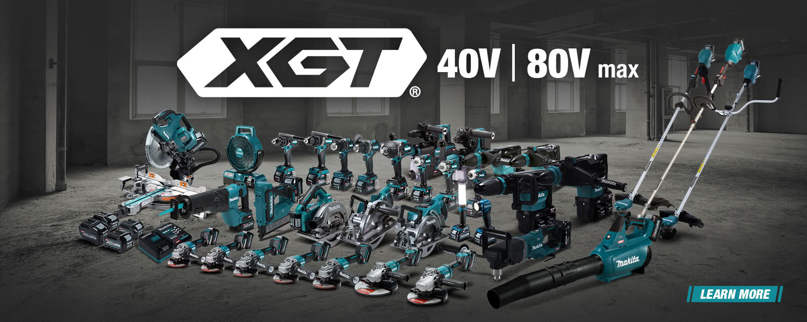 Makita The preferred brand of power tool to the trade
