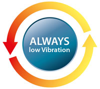 Always low vibration