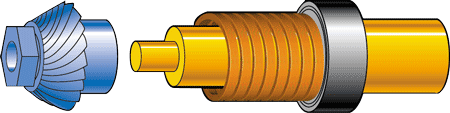 diagram showing coil spring