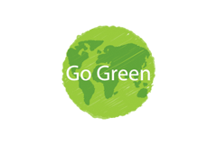Go Green logo