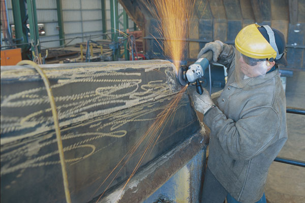 Photo of cutter in use
