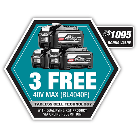BONUS 3x BL4040F battery