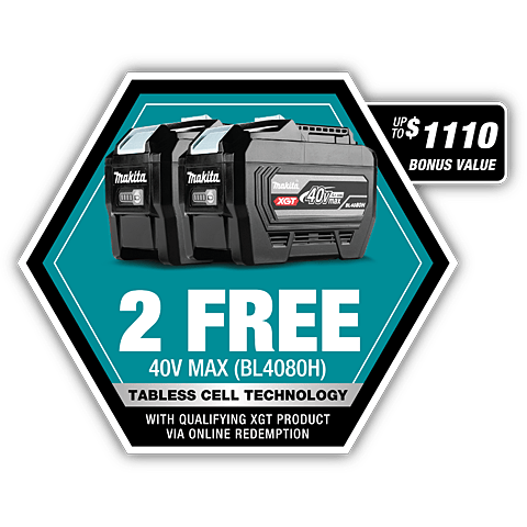 BONUS 2xBL4080H battery