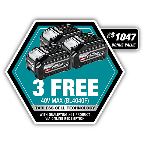 BONUS 3x BL4040F battery