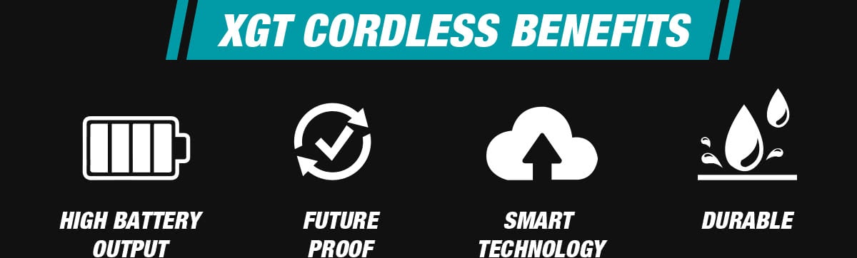 XGT Benefits - High Battery Output, Future Proof, Smart Technology, Durable