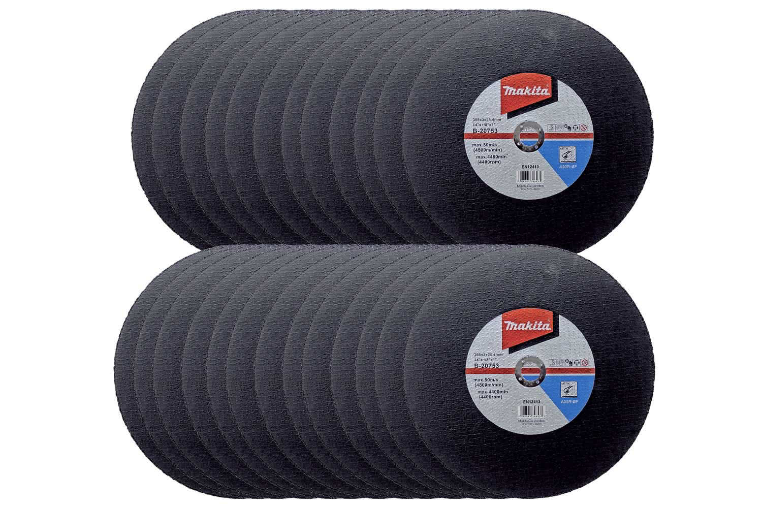 Makita Accessory Details 355mm (14") Cutoff wheel for Portable cut