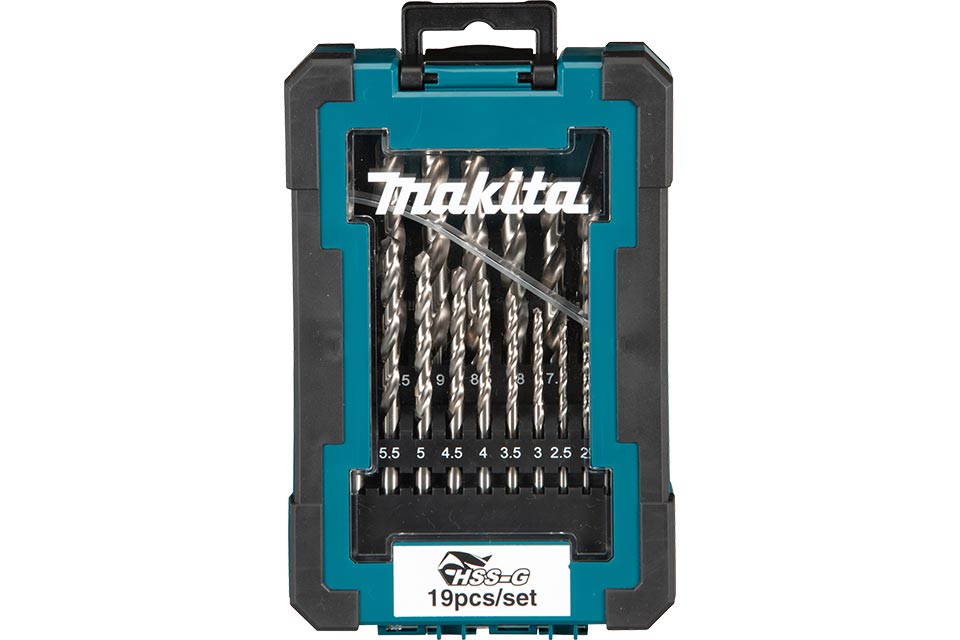 Makita - Accessory Details - set HSS-G metal drill bit