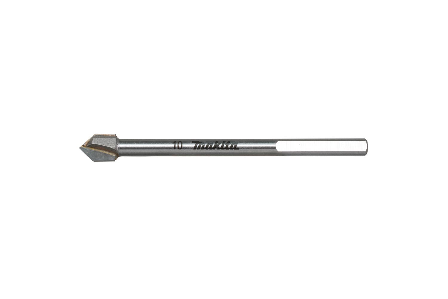 Makita Accessory Details 10mm x 96mm Glass Drill Bit (D78461)
