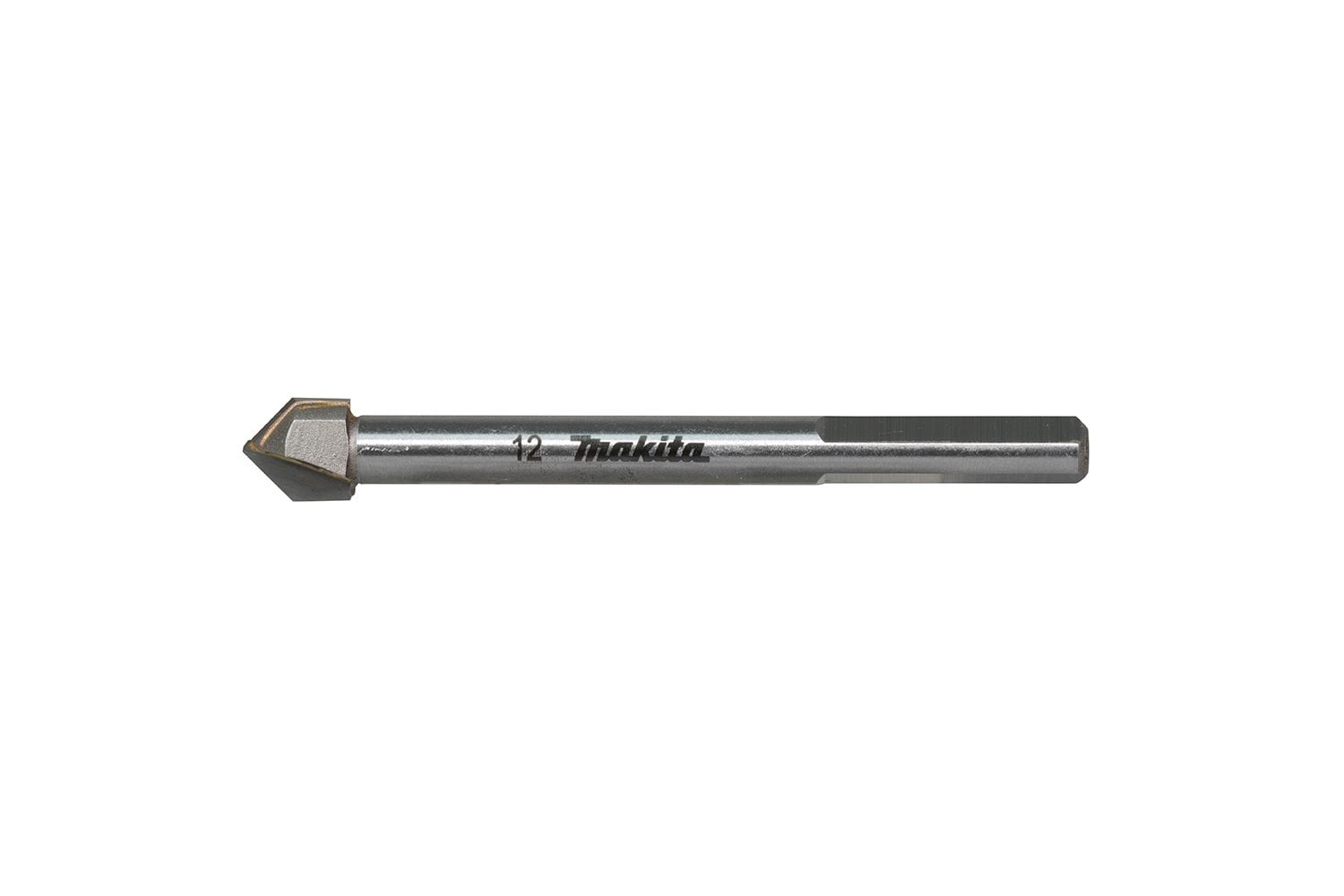 Makita Accessory Details 12mm x 96mm Glass Drill Bit (D78477)