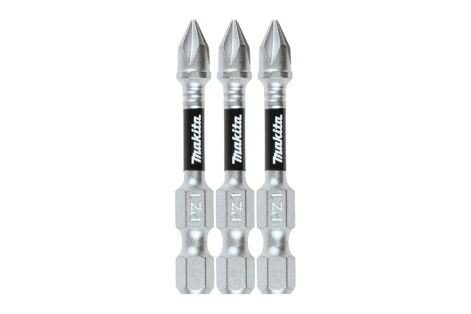 Makita Accessory Details Impact XPS 1 Pozi 50mm Power Bit, 3/pk (E