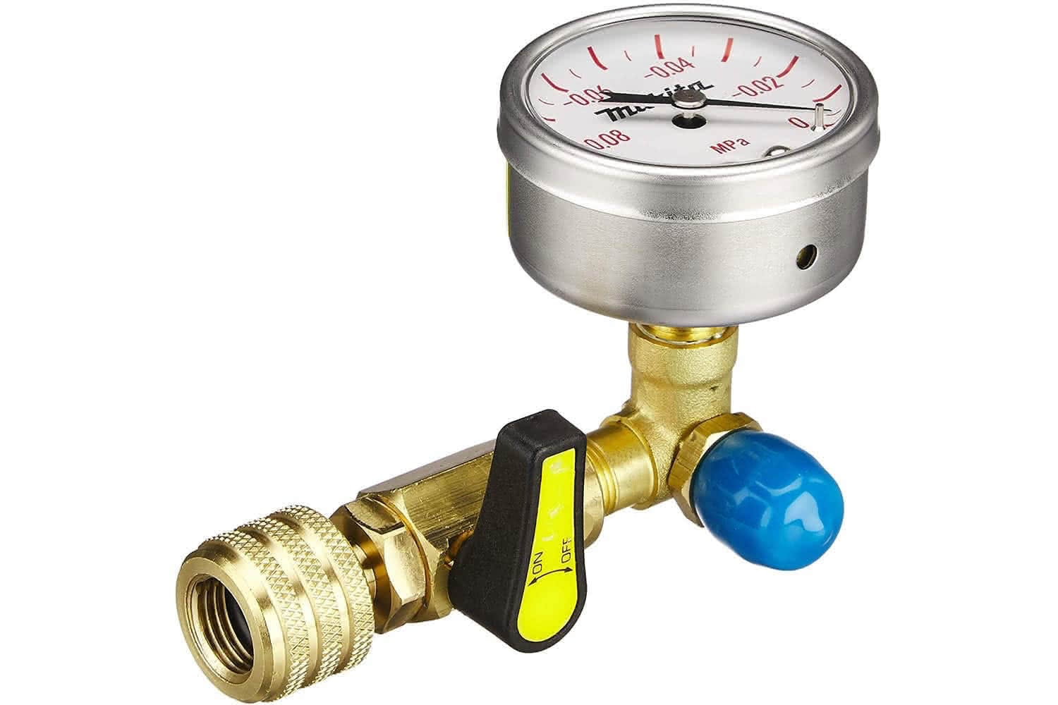 Makita Accessory Details 40mm Vacuum Pump Valve with Gauge