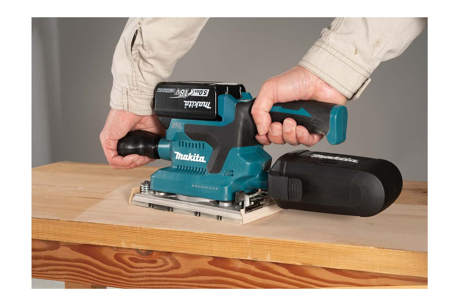 Makita Product Details Dbo Z V Lxt Brushless Sheet Finishing Sander