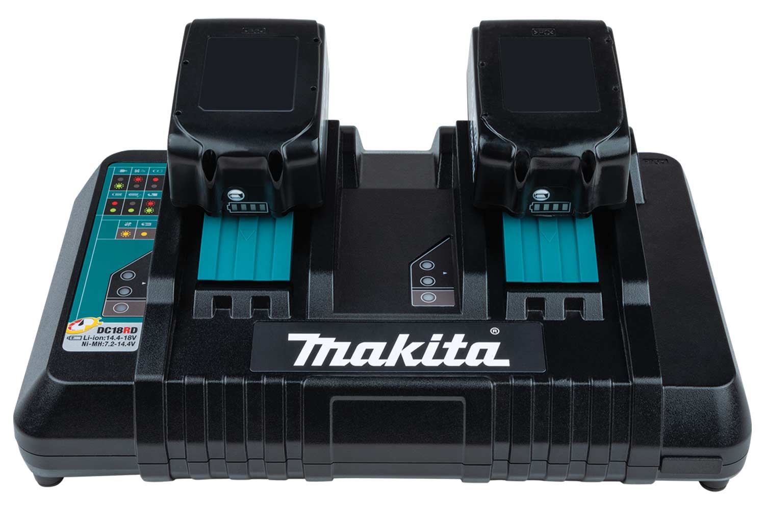 Makita - Product Details - DC18RD 18V LXT Dual Port Rapid Optimum Charger