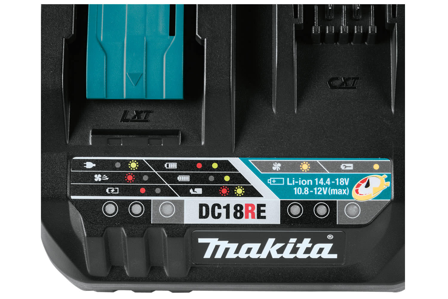 Makita Product Details DC18RE 18V LXT 12V CXT Dual Voltage Rapid Charger