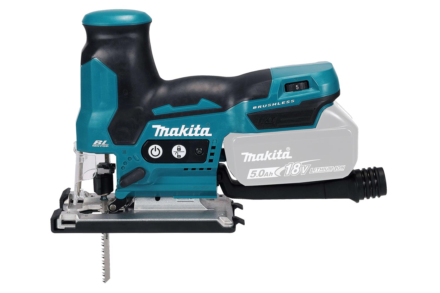 Makita Product Details Djv Z V Lxt Brushless Barrel Handle Jigsaw