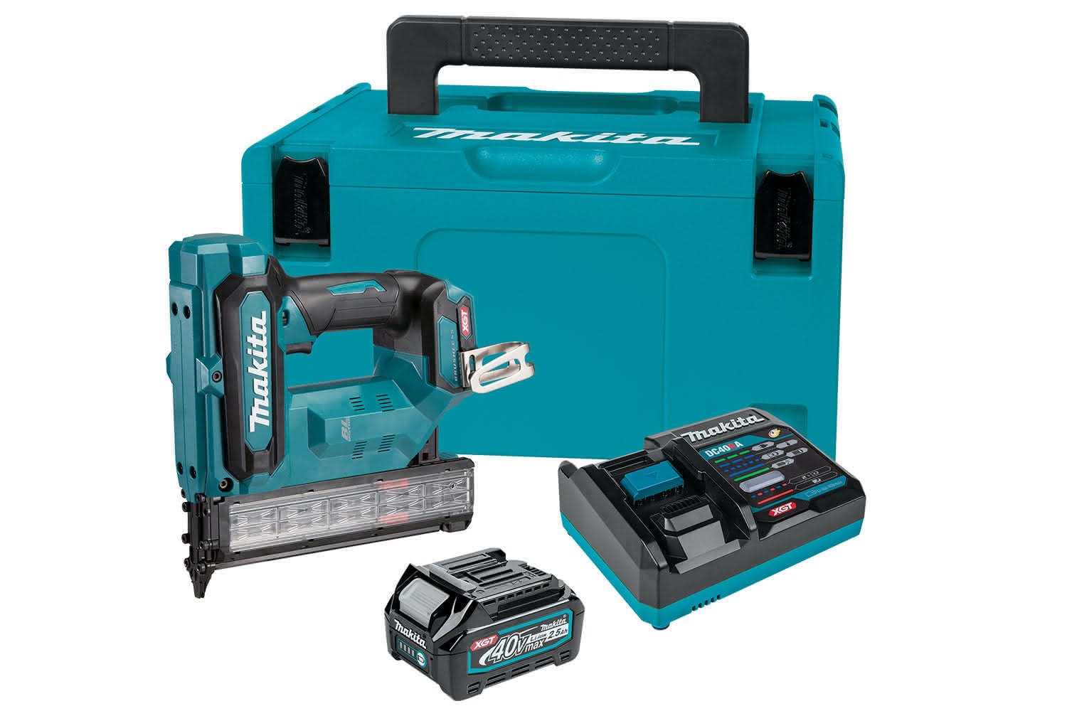 Makita - Product Details - FN001GZ 40Vmax XGT Brushless 18 Gauge 
