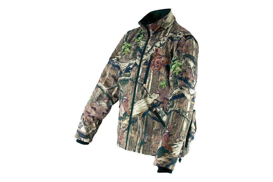 battery heated camo jacket