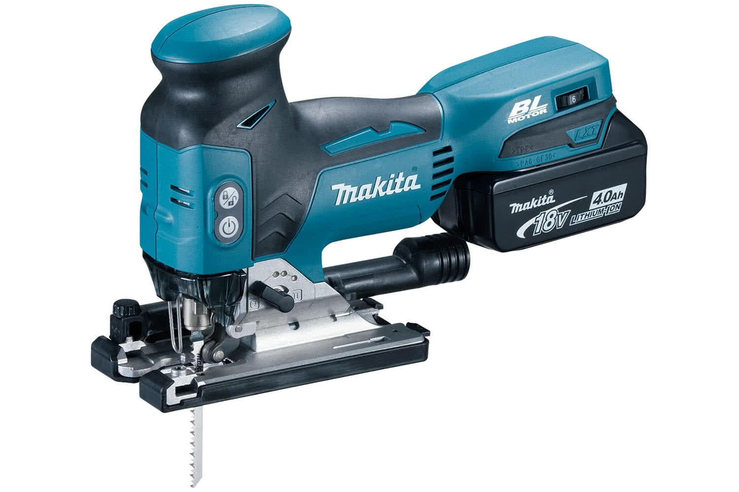 Makita - Product Details - DJV181Z 18V LXT Brushless Barrel Handle Jigsaw