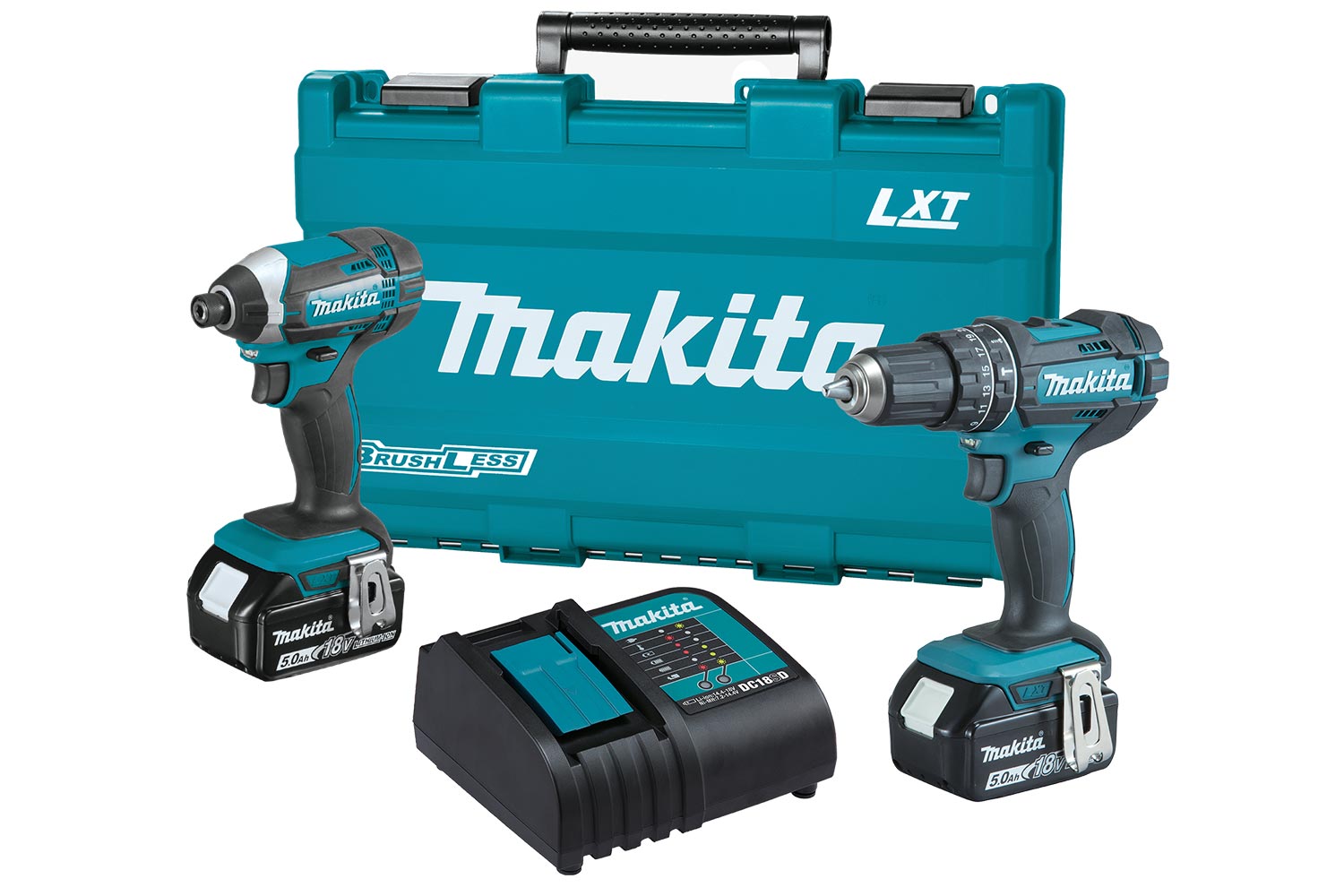 Makita - Product Details - DLX2131SX7 18V LXT 2-Piece Hammer Drill ...