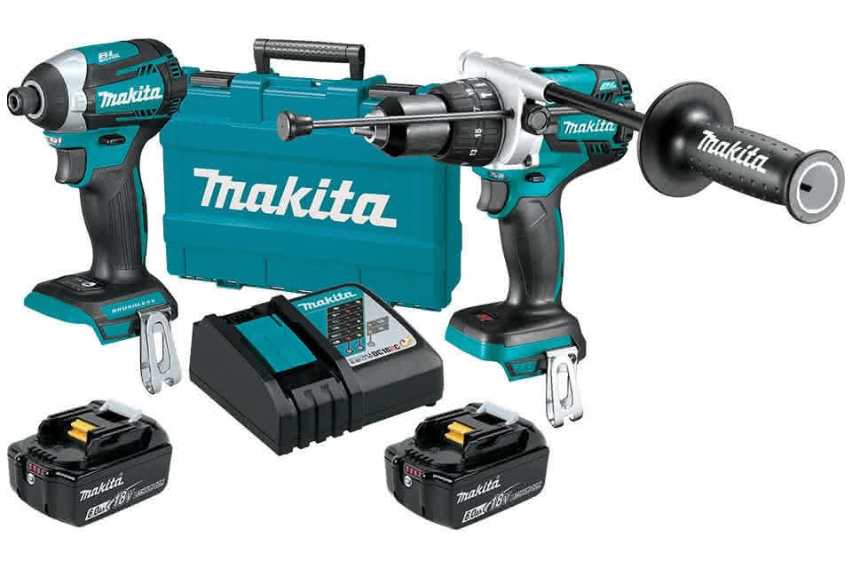 DLX2176G 18V LXT 2-Piece Hammer Drill 