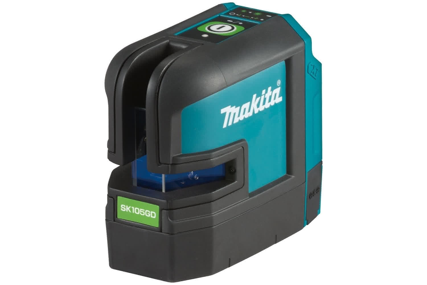 Makita Product Details SK105GD 12Vmax CXT Green Cross Line Laser